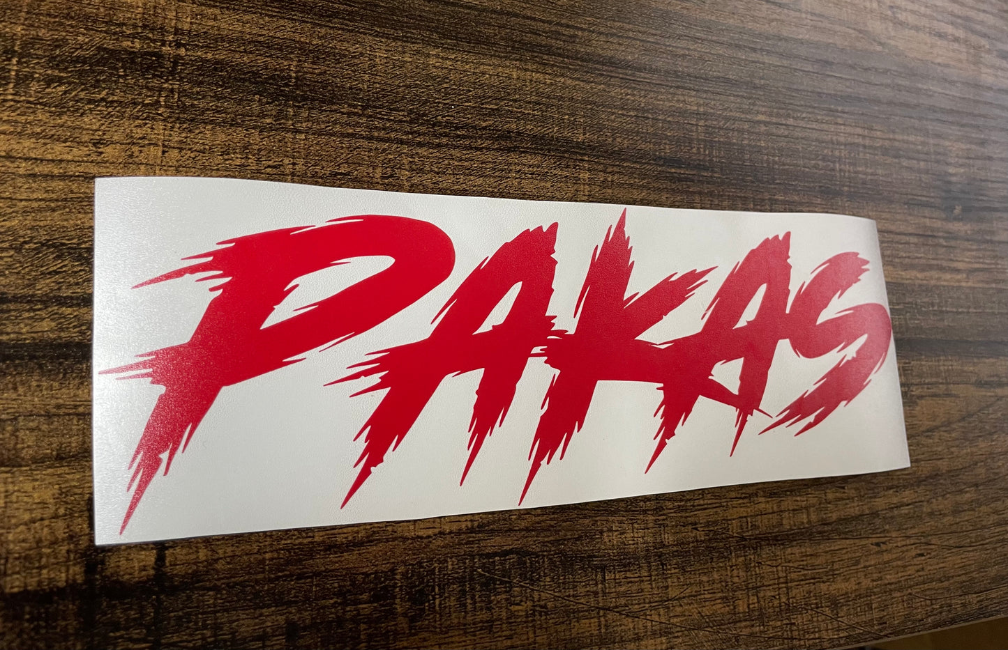 300 Entries ποΈ PAKAS 10 INCH DECAL