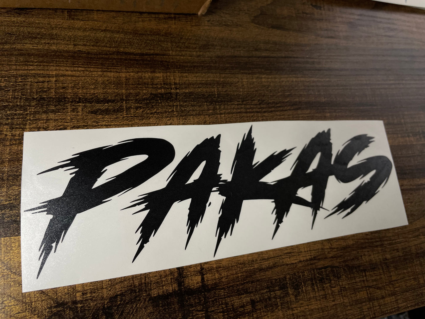 300 Entries ποΈ PAKAS 10 INCH DECAL
