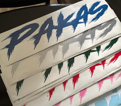 35 ENTRIES 🎟️ PAKAS BANNER 24 INCH