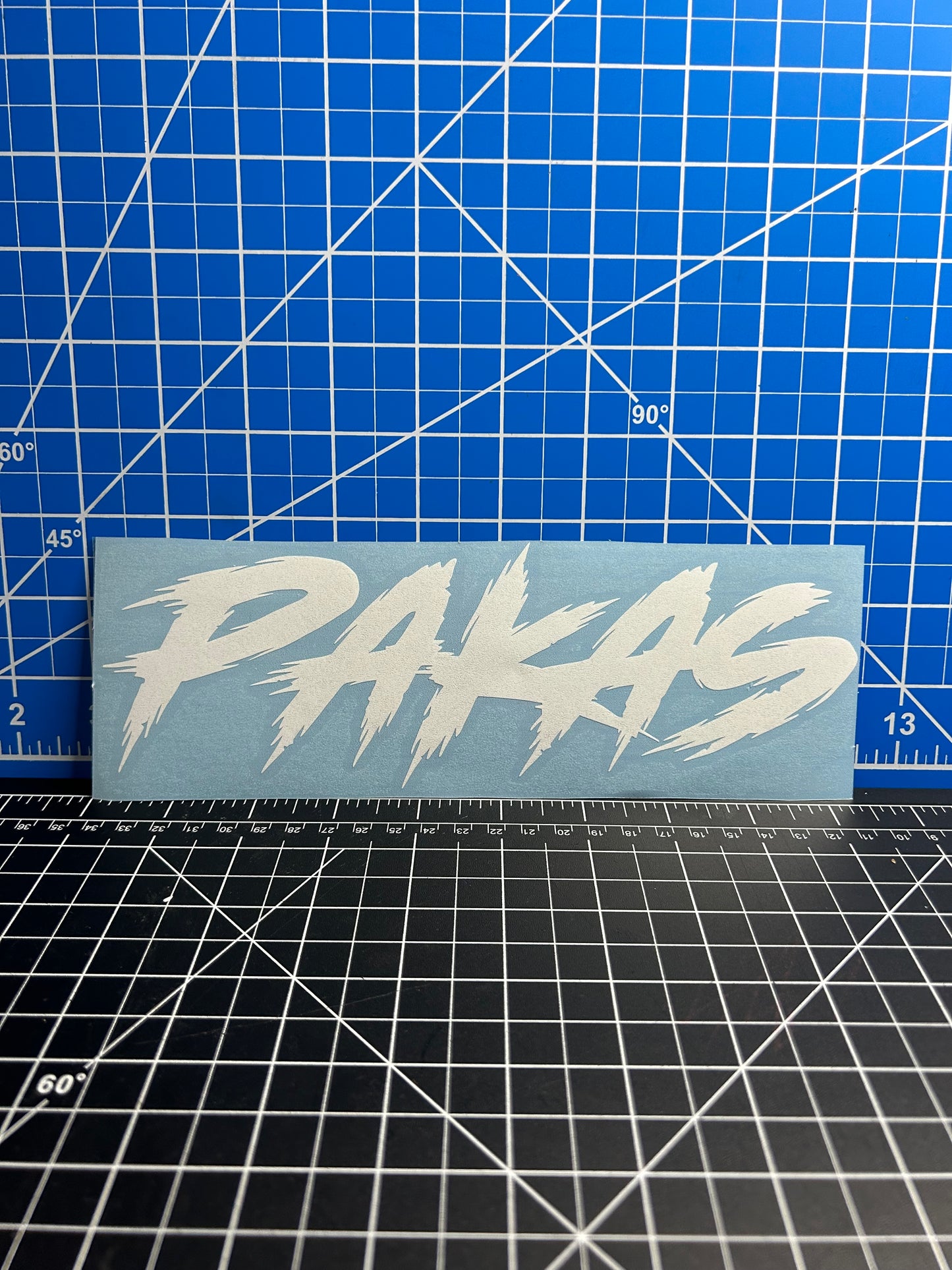 PAKAS 10 INCH DECAL